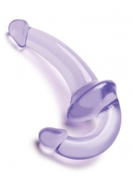 Фиолетовый безремневой страпон Strapless Strap-On - Lux Fetish - купить с доставкой в Орехово-Зуево