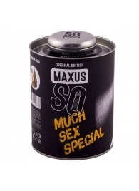 Текстурированные презервативы в кейсе MAXUS So Much Sex - 100 шт. - Maxus - купить с доставкой в Орехово-Зуево