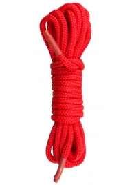 Красная веревка для связывания Nylon Rope - 5 м. - Easy toys - купить с доставкой в Орехово-Зуево