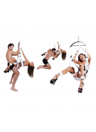 Секс-качели Fantasy Bondage Swing White - Pipedream - купить с доставкой в Орехово-Зуево