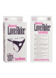 Трусы для страпона с универсальным креплением Universal Love Rider Luxe Harness - California Exotic Novelties - купить с доставкой в Орехово-Зуево