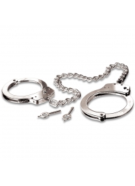 Металлические наручники Metal Leg Cuffs - Pipedream - купить с доставкой в Орехово-Зуево
