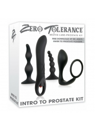 Набор стимуляторов простаты Intro To Prostate Kit - Zero Tolerance - в Орехово-Зуево купить с доставкой