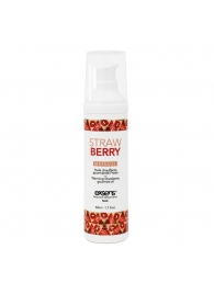 Разогревающее массажное масло  с ароматом клубники Gourmet Strawberry - 50 мл. - Exsens - купить с доставкой в Орехово-Зуево