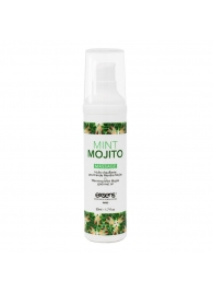 Разогревающее массажное масло с ароматом мохито Gourmet Mint Mojito - 50 мл. - Exsens - купить с доставкой в Орехово-Зуево
