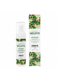 Разогревающее массажное масло с ароматом мохито Gourmet Mint Mojito - 50 мл. - Exsens - купить с доставкой в Орехово-Зуево