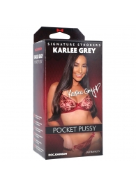 Мастурбатор-вагина Karlee Grey ULTRASKYN Pocket Pussy - Doc Johnson - в Орехово-Зуево купить с доставкой