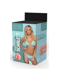 Телесный мастурбатор-вагина Scarlett - Dream Toys - в Орехово-Зуево купить с доставкой