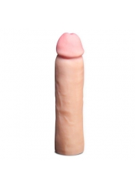 Телесная фаллическая насадка на пенис Magnum Xtender - 23 см. - Blush Novelties - в Орехово-Зуево купить с доставкой
