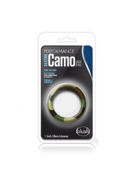 Эрекционное кольцо камуфляжной расцветки Silicone Camo Cock Ring - Blush Novelties - в Орехово-Зуево купить с доставкой
