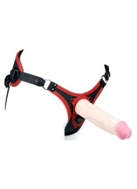 Пояс унисекс UNISEX Style с 2 насадками - LOVETOY (А-Полимер) - купить с доставкой в Орехово-Зуево