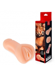 Телесный реалистичный мастурбатор в виде вагины - Bior toys - в Орехово-Зуево купить с доставкой