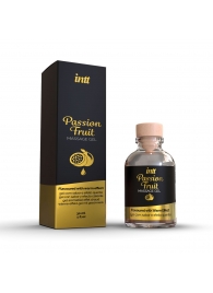 Массажный гель с ароматом маракуйи Passion Fruit - 30 мл. - INTT - купить с доставкой в Орехово-Зуево