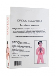 Надувная секс-кукла мужского пола - ToyFa - в Орехово-Зуево купить с доставкой