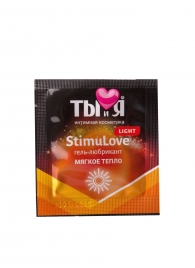 Разогревающий гель-лубрикант Stimulove Light в одноразовой упаковке - 4 гр. - Биоритм - купить с доставкой в Орехово-Зуево