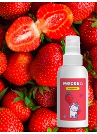 Универсальная смазка с ароматом клубники  Москва Вкусная  - 100 мл. - Москва - купить с доставкой в Орехово-Зуево