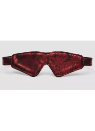 Двусторонняя красно-черная маска на глаза Reversible Faux Leather Blindfold - Fifty Shades of Grey - купить с доставкой в Орехово-Зуево