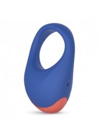 Синее эрекционное кольцо RRRING Dinner Date Cock Ring - FeelzToys - в Орехово-Зуево купить с доставкой