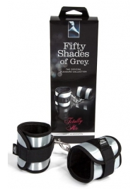 Серо-черные наручники Totally His - Fifty Shades of Grey - купить с доставкой в Орехово-Зуево