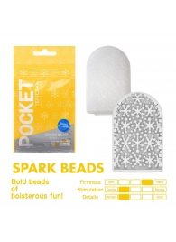Карманный мастурбатор Spark Beads - Tenga - в Орехово-Зуево купить с доставкой