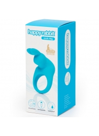 Голубое эрекционное виброкольцо Happy Rabbit Rechargeable Rabbit Cock Ring - Happy Rabbit - в Орехово-Зуево купить с доставкой