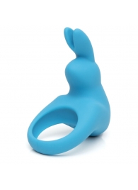 Голубое эрекционное виброкольцо Happy Rabbit Rechargeable Rabbit Cock Ring - Happy Rabbit - в Орехово-Зуево купить с доставкой