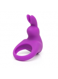 Фиолетовое эрекционное виброкольцо Happy Rabbit Rechargeable Rabbit Cock Ring - Happy Rabbit - в Орехово-Зуево купить с доставкой