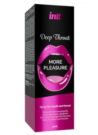 Спрей для орального секса Deep throat - 12 мл. - INTT - купить с доставкой в Орехово-Зуево
