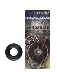 Чёрное эрекционное кольцо Barbarian - Bathmate - в Орехово-Зуево купить с доставкой