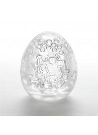 Мастурбатор-яйцо Keith Haring EGG DANCE - Tenga - в Орехово-Зуево купить с доставкой