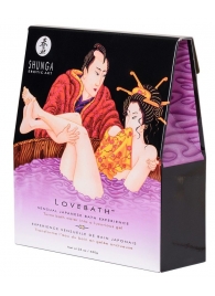 Соль для ванны Lovebath Sensual lotus, превращающая воду в гель - 650 гр. - Shunga - купить с доставкой в Орехово-Зуево