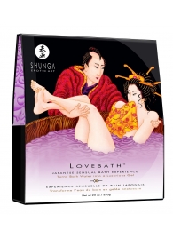 Соль для ванны Lovebath Sensual lotus, превращающая воду в гель - 650 гр. - Shunga - купить с доставкой в Орехово-Зуево