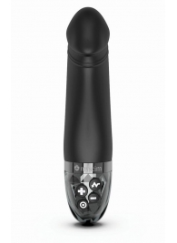 Черный вибратор с электростимуляцией Real Deal Neal - 16,5 см. - MyStim - купить с доставкой в Орехово-Зуево