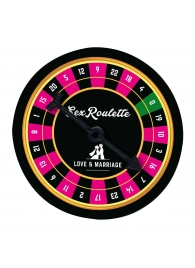 Настольная игра-рулетка Sex Roulette Love   Marriage - Tease&Please - купить с доставкой в Орехово-Зуево