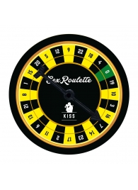 Настольная игра-рулетка Sex Roulette Kiss - Tease&Please - купить с доставкой в Орехово-Зуево