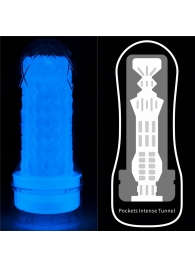 Светящийся в темноте мастурбатор Lumino Play Masturbator Pocketed - Lovetoy - в Орехово-Зуево купить с доставкой