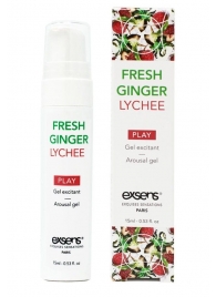 Возбуждающий гель Fresh Ginger Lychee Arousal Gel - 15 мл. - Exsens - купить с доставкой в Орехово-Зуево