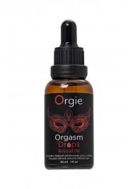 Интимный гель для клитора ORGIE Orgasm Drops Kissable - 30 мл. - ORGIE - купить с доставкой в Орехово-Зуево