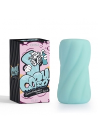 Аквамариновый мастурбатор Stamina Masturbator Pleasure Pocket - Chisa - в Орехово-Зуево купить с доставкой