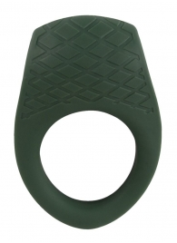 Зеленое эрекционное виброкольцо Luxurious Vibro Cock Ring - Orion - в Орехово-Зуево купить с доставкой