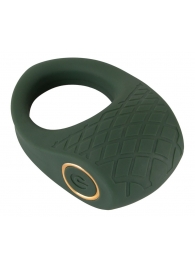Зеленое эрекционное виброкольцо Luxurious Vibro Cock Ring - Orion - в Орехово-Зуево купить с доставкой