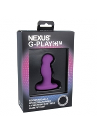Фиолетовая вибровтулка Nexus G-Play+ M - Nexus Range - в Орехово-Зуево купить с доставкой