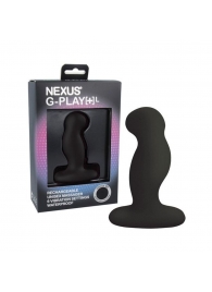 Черная вибровтулка Nexus G-Play+ L - Nexus Range - в Орехово-Зуево купить с доставкой