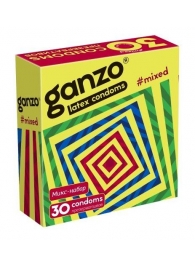 Микс-набор из 30 презервативов Ganzo Mixed - Ganzo - купить с доставкой в Орехово-Зуево