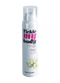 Массажная хрустящая пенка Tickle My Body Monoi с ароматом моной - 150 мл. - Love to Love - купить с доставкой в Орехово-Зуево