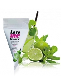 Съедобное согревающее массажное масло Love Me Tender Mojito с ароматом мохито - 10 мл. - Love to Love - купить с доставкой в Орехово-Зуево