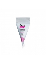 Съедобное согревающее массажное масло Love Me Tender Cotton Candy с ароматом сладкой ваты - 10 мл. - Love to Love - купить с доставкой в Орехово-Зуево