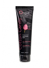 Интимный гель на водной осное Lube Tube Cotton Candy со вкусом сахарной ваты - 100 мл. - ORGIE - купить с доставкой в Орехово-Зуево