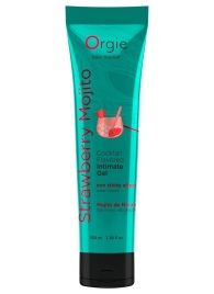 Съедобный интимный гель Orgie Lube Tube Cocktail Strawberry Mojito - 100 мл. - ORGIE - купить с доставкой в Орехово-Зуево