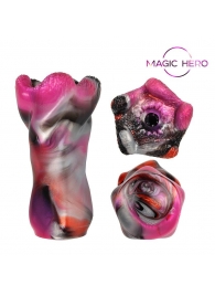 Разноцветный фантазийный мастурбатор - Bior toys - в Орехово-Зуево купить с доставкой